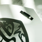 Modern Islamic Art - SubhanAllah, Alhamdulillah, Allahu Akbar, La ilaha Illallah (White & Black)