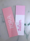 Salam Bookmark - Pink - Silver Lining UK