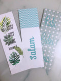 Salam Bookmark - Teal - Silver Lining UK