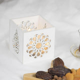 Multipurpose Arabic Decor Cube - Silver Lining UK