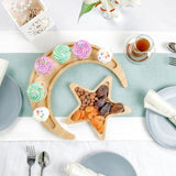 Crescent Moon & Star Serving Platter
