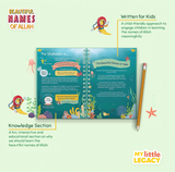 My Little Legacy: Beautiful Names of Allah Kids Journal & Activity Book