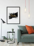 Shukr - Foiled Islamic Art Print - Silver Lining UK